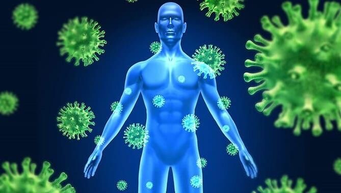 csökkent immunitás a paraziták miatt